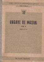 Organe de masini, Volumul al II-lea