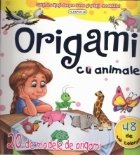 coperta Origami cu animale