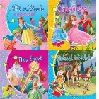 coperta Pachet 4 carti Puzzle cu povesti: Alba ca zapada. Cenusareasa. Mica Sirena. Motanul incaltat