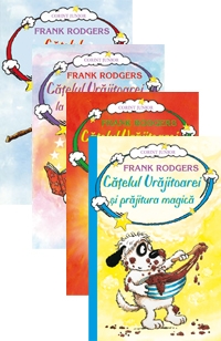 PACHET CATELUL VRAJITOAREI - CATELUL VRAJITOAREI LA SCOALA DE VRAJI. CATELUL VRAJITOAREI SI GLOBUL DE CRISTAL. CATELUL VRAJITOAREI SI PRAJITURA MAGICA (3+1 gratis)