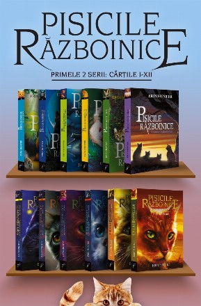 Pachet Pisicile Războinice – primele 2 serii. Cărțile I – XII