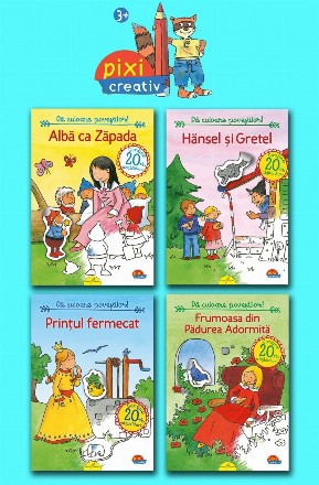 Pachet PIXI CREATIV 2 cu autocolante