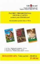 Pachet promotional Editura Cartex - clasa a VIII-a (3 carti): 1. Testamentul incasului; 2. Moara cu noroc - I.