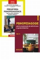 coperta Pachet promotional Examen Definitivat (2 carti) - 1. Pregatirea psihopedagogica. Manual pentru definitivat si 