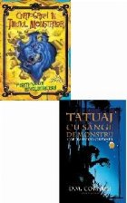 Pachet - Cartografi in tinutul monstrilor. Feriti-va de bivolotriceri + Tatuaj cu sange de monstru. cartea int