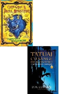 Pachet - Cartografi in tinutul monstrilor. Feriti-va de bivolotriceri + Tatuaj cu sange de monstru. cartea intai: Orfanul