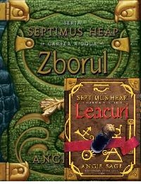 Pachet - Zborul + Leacuri, Seria Septimus Heap
