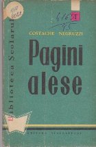 Pagini Alese - Costache Negruzzi