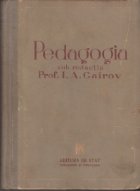 Pedagogia (Material didactic ajutator pentru