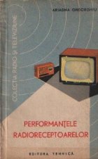 coperta Performantele radioreceptoarelor