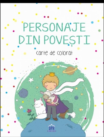 PERSONAJE DIN POVESTI - carte de colorat