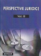 Perspective juridice, Volumul al III-lea