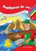 Pestisorul de aur - Carte de povestit si colorat
