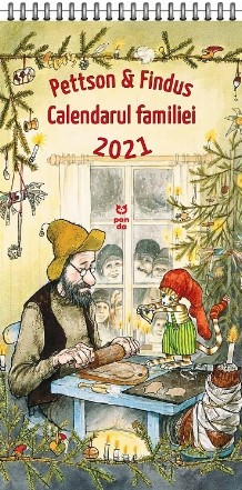 Pettson și Findus. Calendarul Familiei 2021
