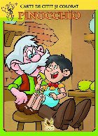 Pinocchio Carte citit colorat
