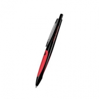 Pix cu gel My.Pen, negru / roşu