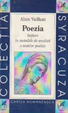 coperta Poezia. Initiere in metodele de analiza a textelor poetice