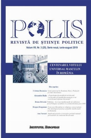 Polis. Centenarul votului universal masculin din Romania