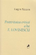 Posteritatea critica lui Lovinescu