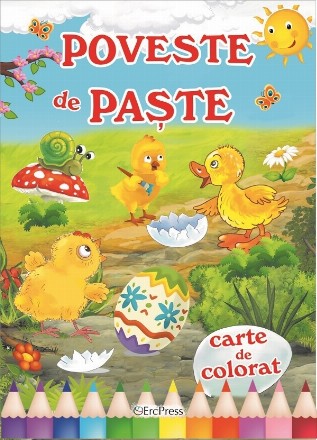 Poveste de Paşte : carte de colorat