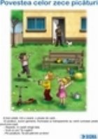 coperta Povestea celor 10 picaturi. Carte Uriasa. Clasa pregatitoare. Semestrul I (cod1014)