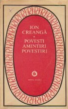 coperta Povesti, Amintiri, Povestiri