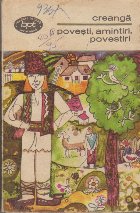 coperta Povesti, Amintiri, Povestiri