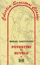 coperta Povestiri si Nuvele, Volumul I