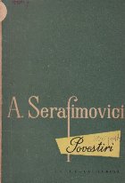 coperta Povestiri (Serafimovici)
