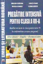 Pregatire intensiva pentru clasa VII