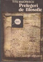 Prelegeri de filosofie
