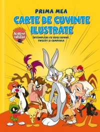 Prima mea carte de cuvinte ilustrate. Intamplari cu Bugs Bunny, Tweety si Compania