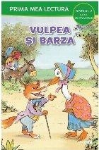 coperta Prima mea lectură : Litere mari,Vulpea şi barza