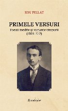 Primele versuri poezii inedite şi
