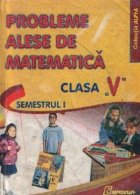 Probleme alese matematica pentru clasa