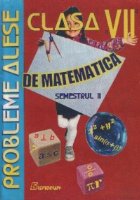 Probleme alese matematica pentru clasa