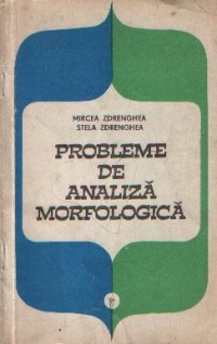 Probleme de analiza morfologica