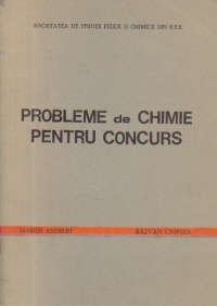Probleme de chimie pentru concurs