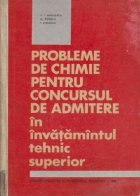 Probleme chimie pentru concursul admitere