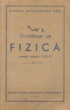 Probleme de fizica pentru clasele VIII-XI