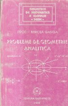 Probleme geometrie analitica