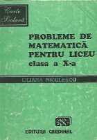 Probleme matematica pentru liceu Clasa