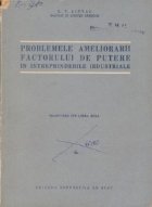 Problemele ameliorarii factorului de putere in intreprinderile industriale