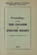 Proceedings the Third Colloquium Operations