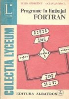 Programe limbajul FORTRAN