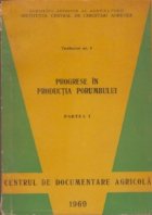 Progrese productia porumbului Partea