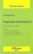 Proprietate intelectuala (5) Practica judiciara