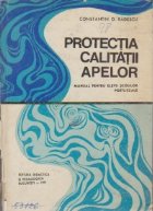 coperta Protectia calitatii apelor - Manual pentru elevii scolilor postliceale