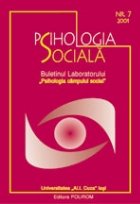 coperta Psihologia sociala. Nr. 7/2001 - Buletinul Laboratorului \