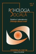 coperta Psihologia sociala. Nr. 8/2001 - Buletinul Laboratorului "Psihologia cimpului social", Universitatea